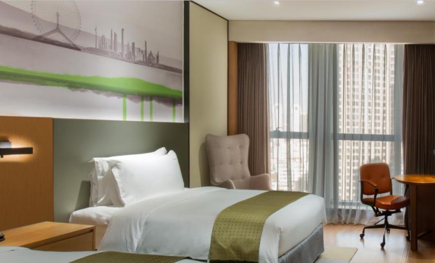 Holiday Inn & Suites Tianjin Downtown By Ihg,Tianjin Drum Tower,Joycity Shopping Mall,Tianjin Ancient Cultural Street,Haihe River,The Porcelain House,Convenient Access To Tianjin Binhai International Airport Exterior foto