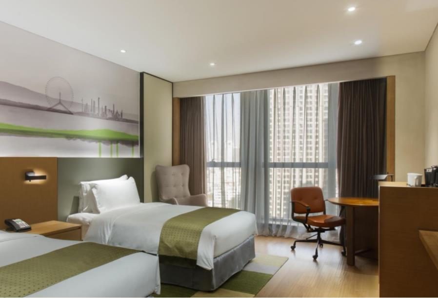 Holiday Inn & Suites Tianjin Downtown By Ihg,Tianjin Drum Tower,Joycity Shopping Mall,Tianjin Ancient Cultural Street,Haihe River,The Porcelain House,Convenient Access To Tianjin Binhai International Airport Exterior foto