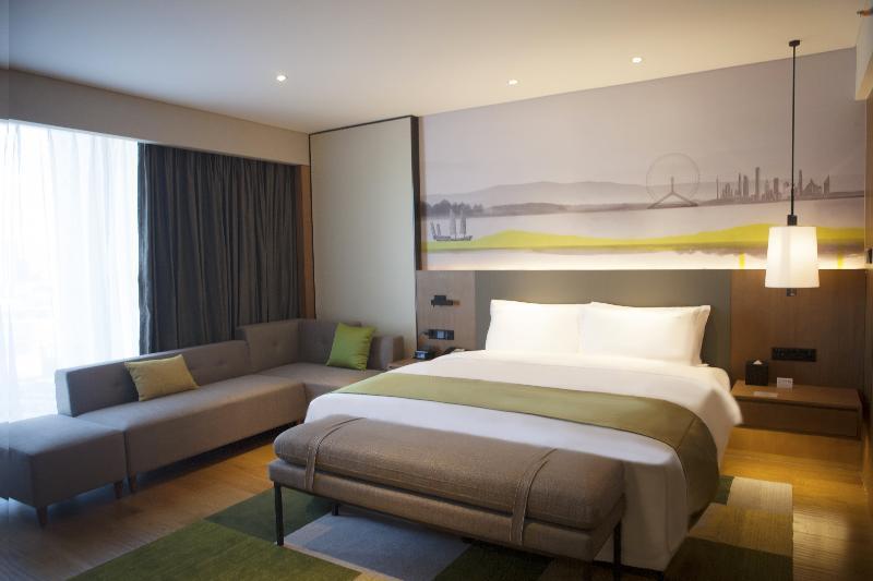 Holiday Inn & Suites Tianjin Downtown By Ihg,Tianjin Drum Tower,Joycity Shopping Mall,Tianjin Ancient Cultural Street,Haihe River,The Porcelain House,Convenient Access To Tianjin Binhai International Airport Exterior foto